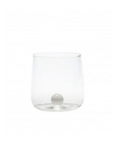 Bicchiere vetro borosilicato Bilia Bianco set 6 pezzi