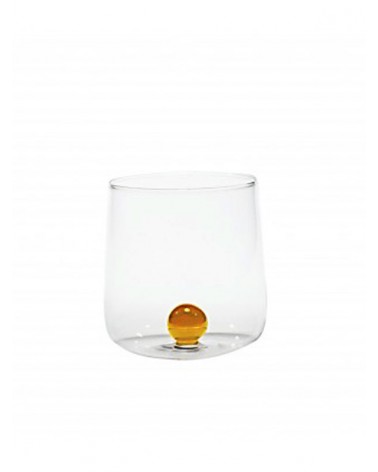 Bicchiere vetro borosilicato Bilia Oro set 6 pezzi