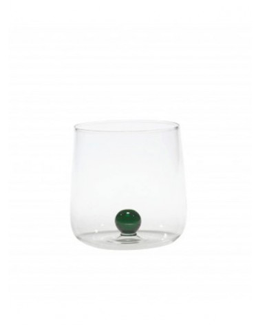 Bicchiere vetro borosilicato Bilia Verde set 6 pezzi