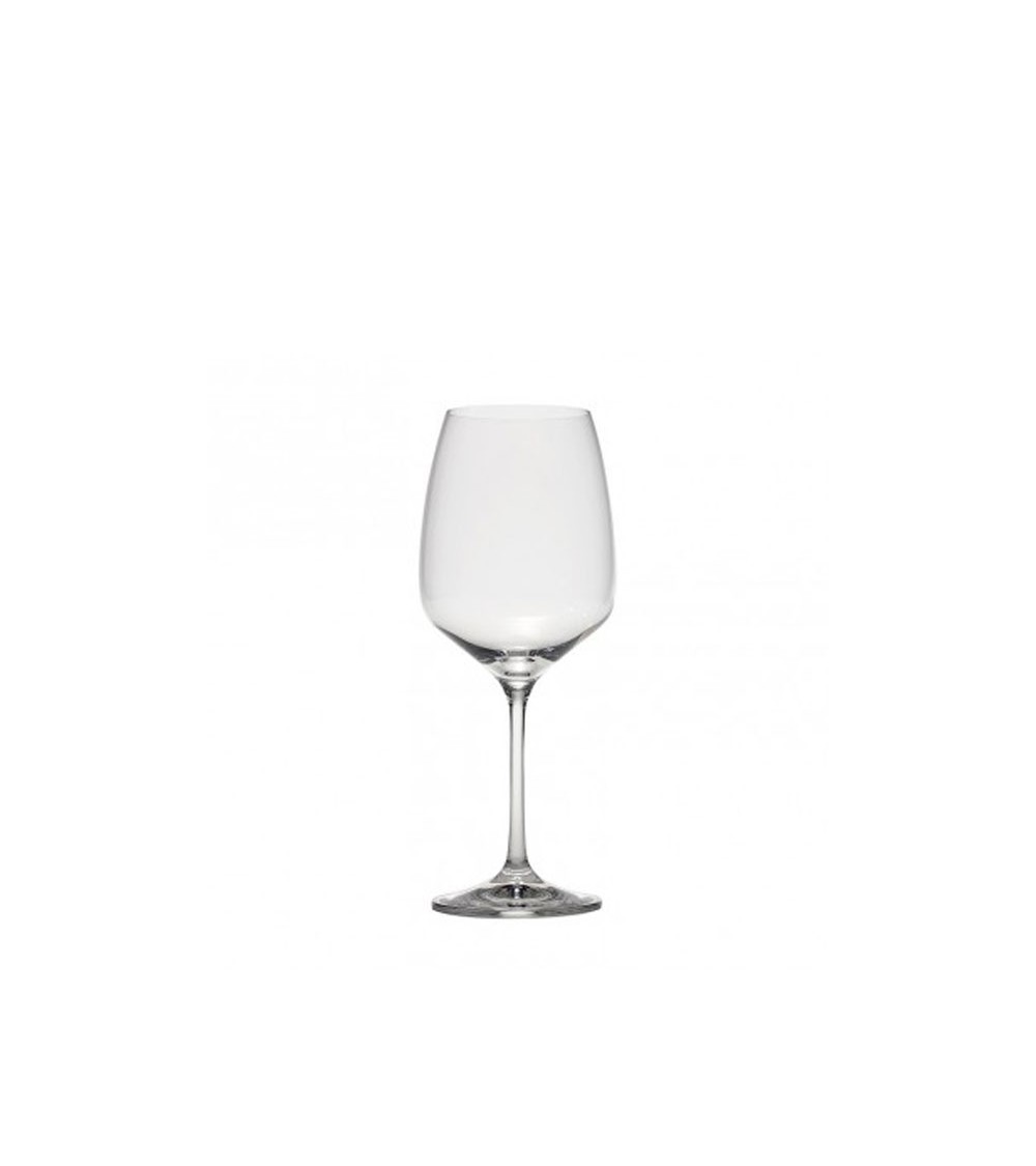 Calice vetro vino rosso colore bianco ml 480 stile white moon in vetro  cristallino | Varottostore